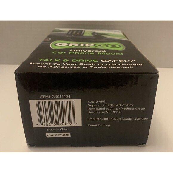 New Instant Grip Go Universal Car Phone GPS Mount To Dash Windshield Uber Lyft - Picture 5 of 5